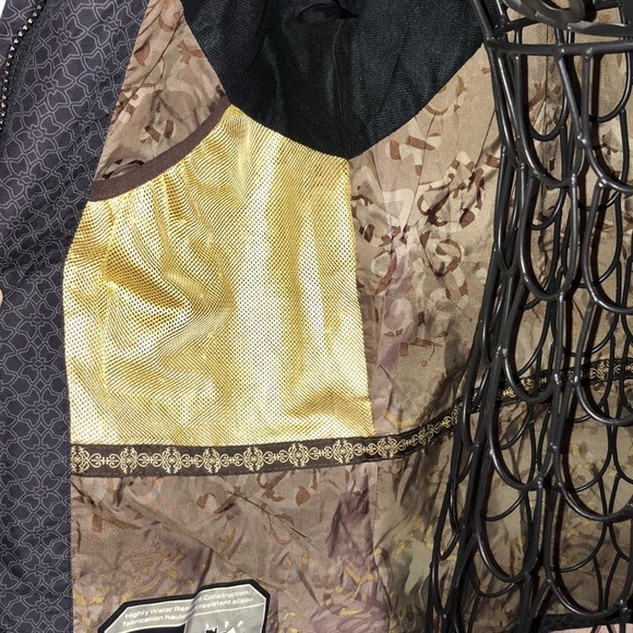 Columbia Interchange Dark Grey Hooded Waterproof Windbreaker Jacket Womens SM​​​ - Picture 6 of 8